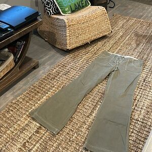 Periscope Y2K Vintage‎ Tie Up Flare Pant Size 7